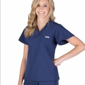 Blue Sky Scrub top classic size small